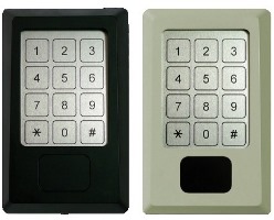Корпус СКУД с клавиатурой 3х4 с подсветкой в ночное время и окном считывателя Proximity карт